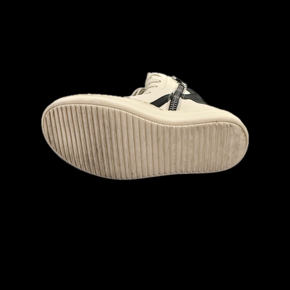 RICK OWENS KIDS Size EU28/US 11 Geobasket leather high-top sneakers - Picture 6 of 15